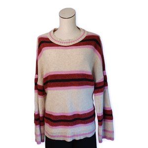 BP • 2X • striped sweater multi-color soft warm women's Winter Autumn Fall
